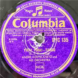 André Kostelanetz And His Orchestra - Yira! Yira! / Cubanacan download free