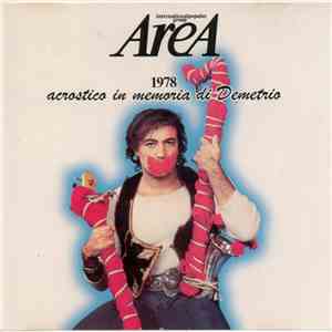 Area  - 1978 Acrostico In Memoria Di Demetrio download free