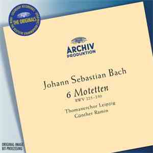 Bach - 6 Motetten download free