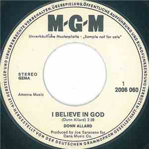 Donn Allard - I Believe In God download free
