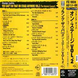 Frank Zappa - You Can't Do That On Stage Anymore Vol. 2 - The Helsinki Concert download free