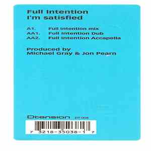 Full Intention - I'm Satisfied download free