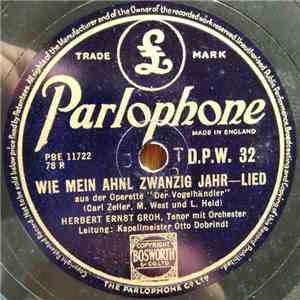 Herbert Ernst Groh - Wie Mein Ahnl Zwanzig Jahr / Hab' Ein Blaues Himmelbett download free