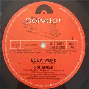 Hot Streak - Body Work download free Hot Streak - Body Work download mp3 flac