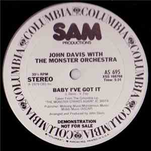 John Davis With The Monster Orchestra - Baby I've Got It / That's What I Get download free