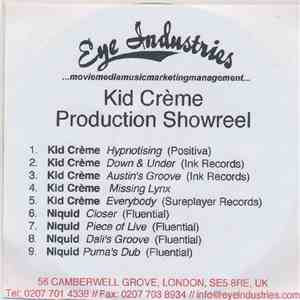 Kid Crème - Production Showreel download free