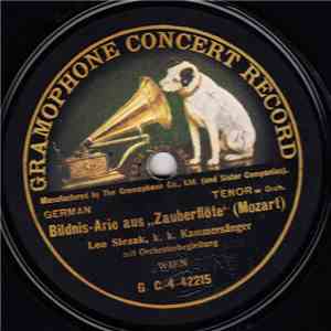 Leo Slezak, K. K. Kammersänger - Bildnis-Arie Aus "Zauberflöte" / Unter Blühenden Mandelbäumen download free