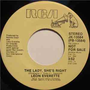 Leon Everette - The Lady, She's Right download free