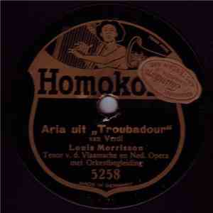 Louis Morrisson - Aria Uit "Troubadour" / Afscheid Met Moeder download free