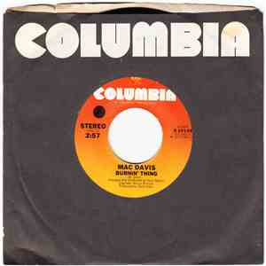 Mac Davis - Burnin' Thing / A Special Place In Heaven download free