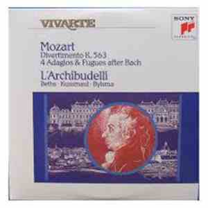 Mozart, L'Archibudelli, Beths, Kussmaul, Bylsma - Divertimento K. 563 / 4 Adagios & Fugues After Bach download free