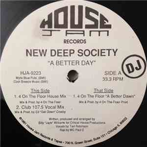 New Deep Society - A Better Day download free