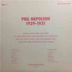 Phil Napoleon - Phil Napoleon 1929-1931 download free