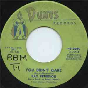Ray Peterson - You Didn't Care / Sweet Little Kathy download free