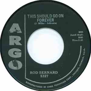 Rod Bernard - This Should Go On Forever / Pardon, Mr. Gordon download mp3 flac