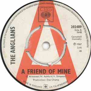 The Anglians - A Friend Of Mine download free