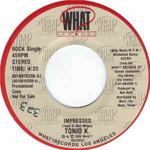 Tonio K. - You Will Go Free / Impressed download free