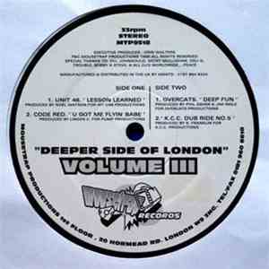 Various - Deeper Side Of London Volume III download free
