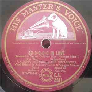 Vaughn Monroe And His Orchestra - So-o-o-o-o In Love / A Story Of Two Cigarettes download free