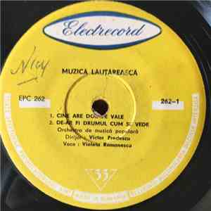 Violeta Romanescu / Dona Dumitru Siminică - Muzică Lăutărească download free